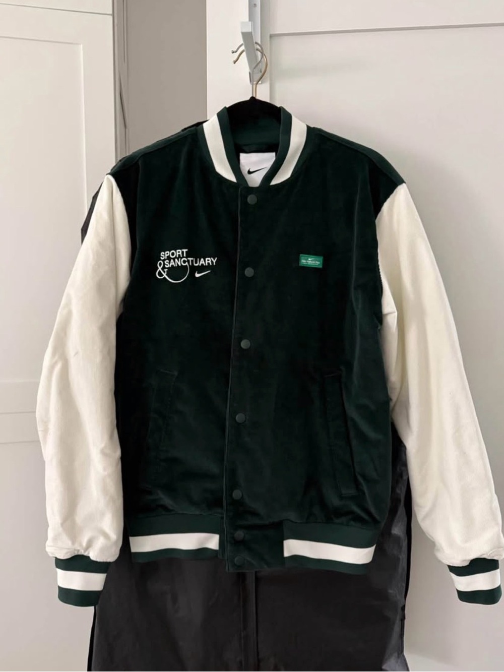 Nike Corduroy Sport Sanctuary Varsity Jacket